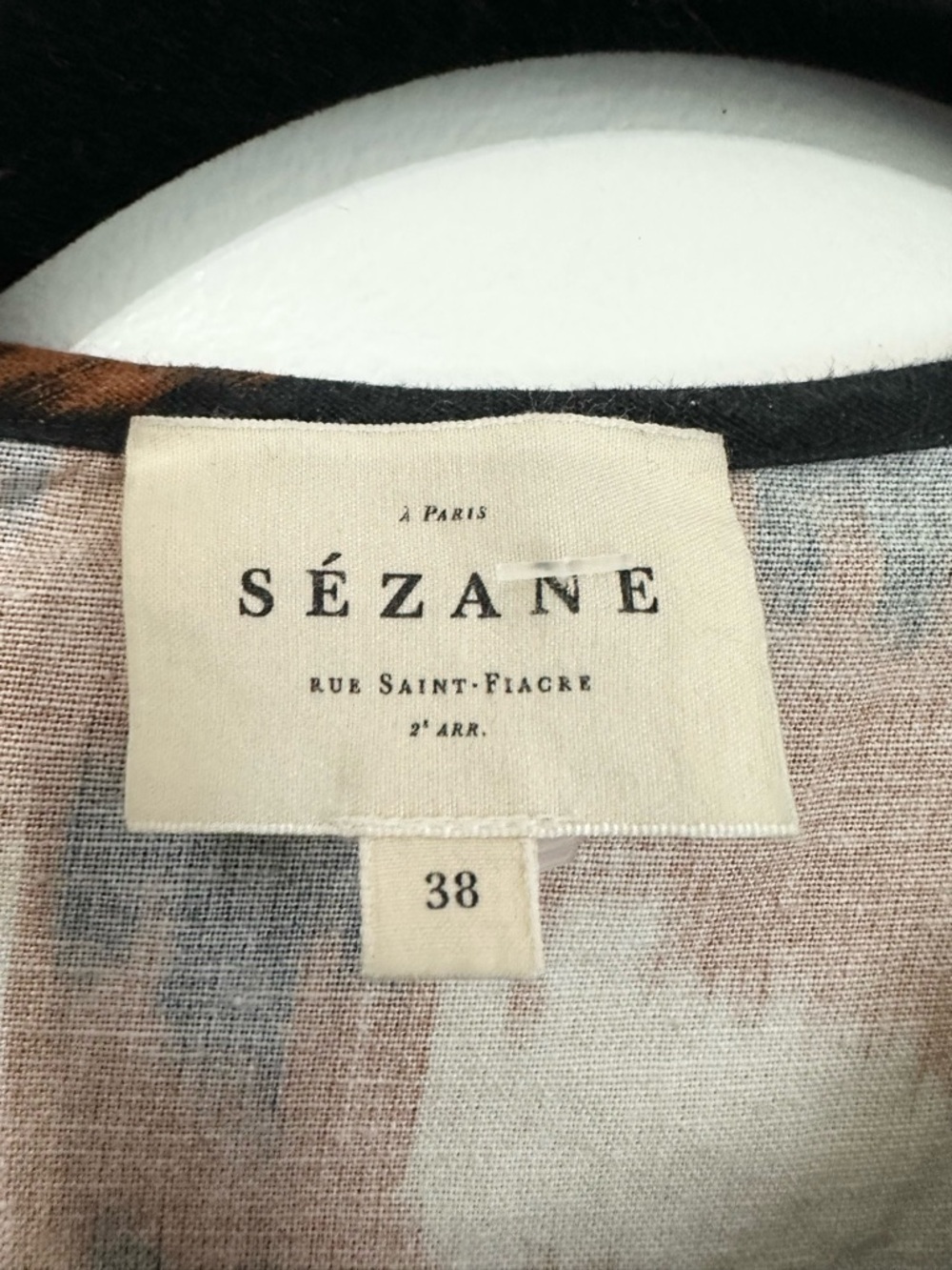 Sezane size 38 CATERINA DRESS modest midi dress - Picture 2 of 3